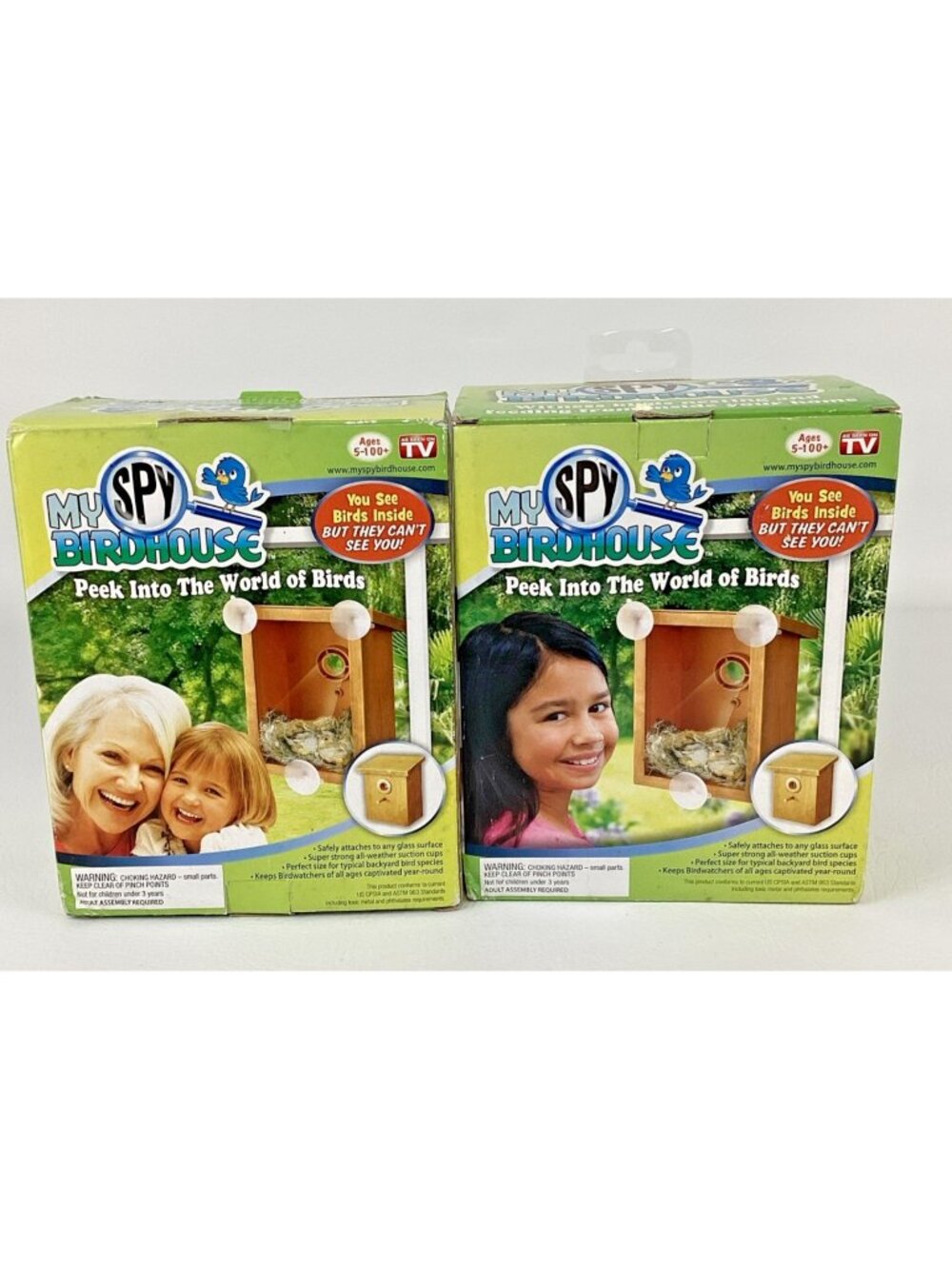 Hampton Direct My Spy Birdhouse See Through 2013 Lot of 2 Bundle Sealed